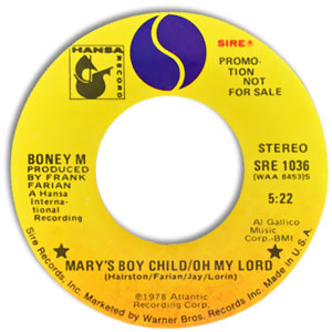 Mary's Boy Child - Oh My Lord/ Dancing In The Streets