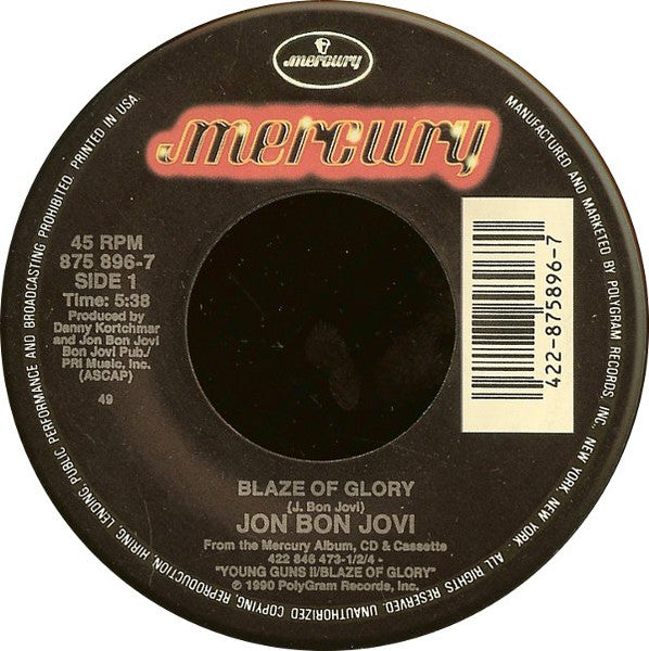 Blaze Of Glory/ You Really Got Me Now