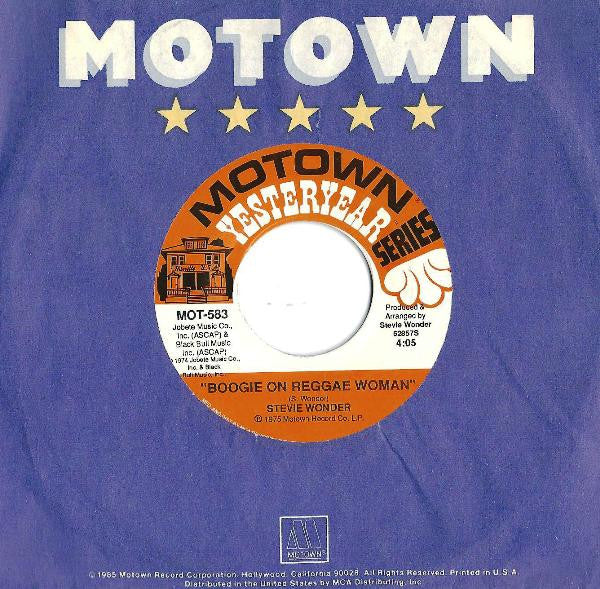 Boogie On Reggae Woman / You Haven't Done Nothin'