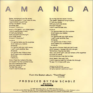 Amanda/ My Destination