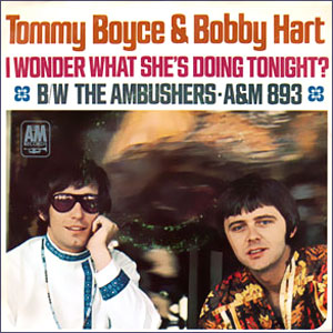 I Wonder What She's Doing Tonight/ The Ambushers