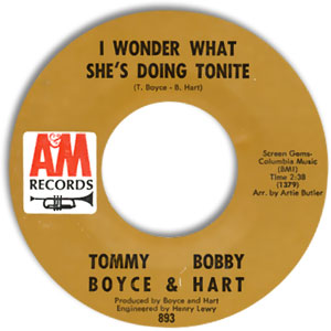 I Wonder What She's Doing Tonight/ The Ambushers