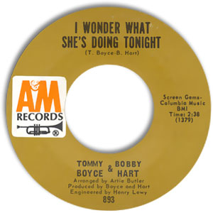 I Wonder What She's Doing Tonight/ The Ambushers