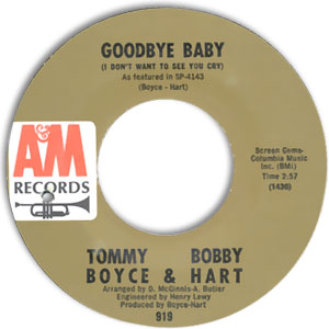 Goodbye Baby (I Don't Want To See You Cry)/ Where Angels Go (Trouble Follows)