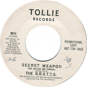 Secret Weapon (The British Are Coming)/ Jealous Kinda Woman