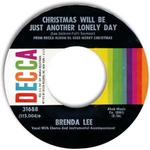 This Time Of The Year/ Christmas Will Be Just Another Lonely Day