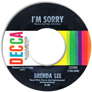 I'm Sorry/ That's All You Gotta Do