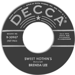 Sweet Nothin's/ Weep No More My Baby