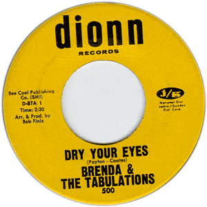 Dry Your Eyes/ The Wash
