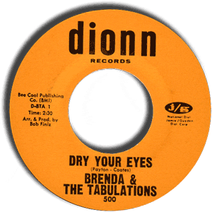 Dry Your Eyes/ The Wash