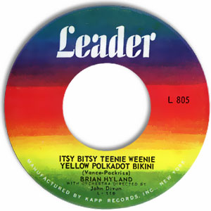 Itsy Bitsy Teenie Weenie Yellow Polkadot Bikini/ Don't Dilly Dally, Sally