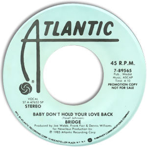 Baby Don't Hold Your Love Back