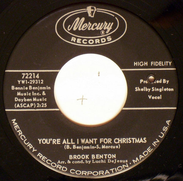 You're All I Want For Christmas/ This Time Of The Year