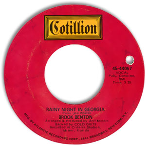 Rainy Night In Georgia/ Where Do I Go From Here