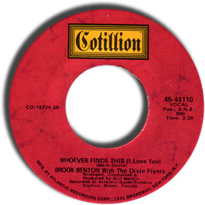 Whoever Finds This (I Love You)/ Heaven Help Us All