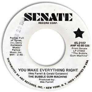 You Make Everything Right/ I Wouldn't Be Lonely Anymore