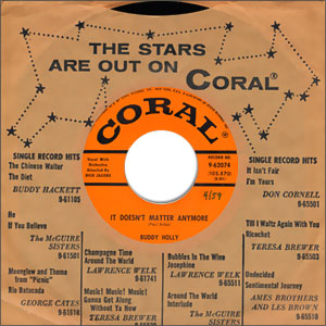 It Doesn't Matter Anymore/ Raining In My Heart