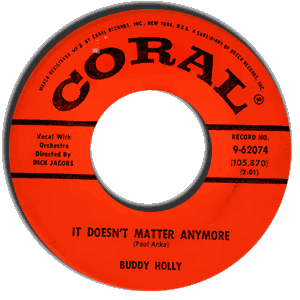 It Doesn't Matter Any More/ Raining In My Heart