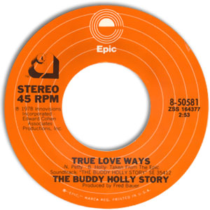 True Love Ways/ Maybe Baby