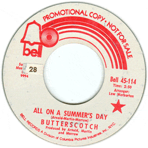 All On A Summer's Day/ Things I Do For You