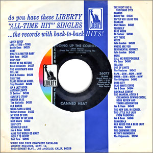 Going Up The Country/ One Kind Favor