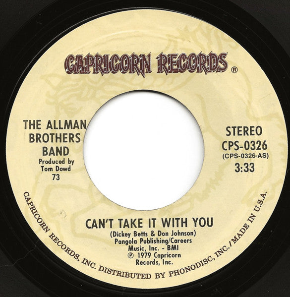 Can't Take It With You/ Sail Away