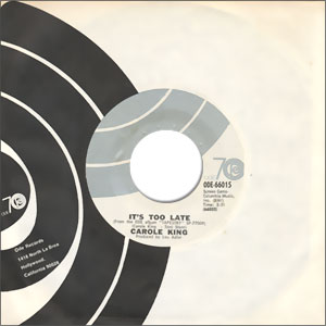 It's Too Late/ I Feel the Earth Move