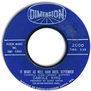 It Might As Well Rain Until September/ Nobody's Perfect