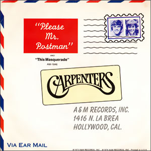 Please Mr. Postman/ This Masquerade