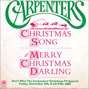 Christmas Song/ Merry Christmas Darling