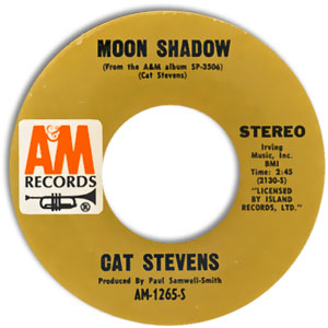 Moon Shadow/ I Think I See The Light