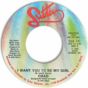 I Want You To Be My Girl