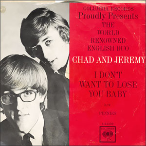 I Don't Want To Lose You Baby/ Pennies