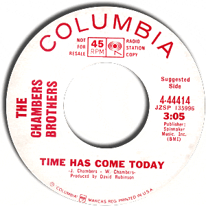 Time Has Come Today/ People Get Ready