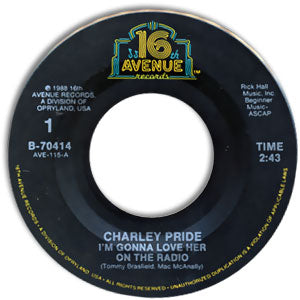 I'm Gonna Love Her On The Radio/ Shouldn't It Be Easier Than This