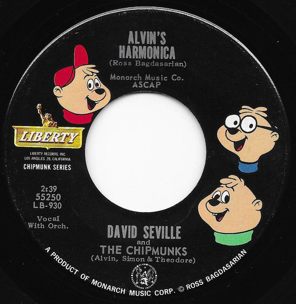 The Chipmunk Song/ Alvin's Harmonica