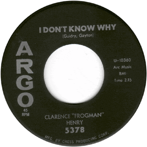 I Don't Know Why/ Just My Baby And Me