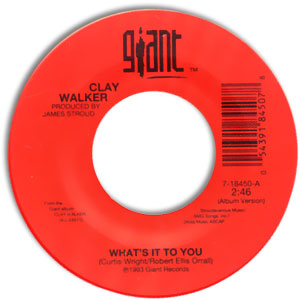 What's It To You/ Where Do I Fit In The Picture