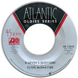 A Lover's Question / Treasure of Love