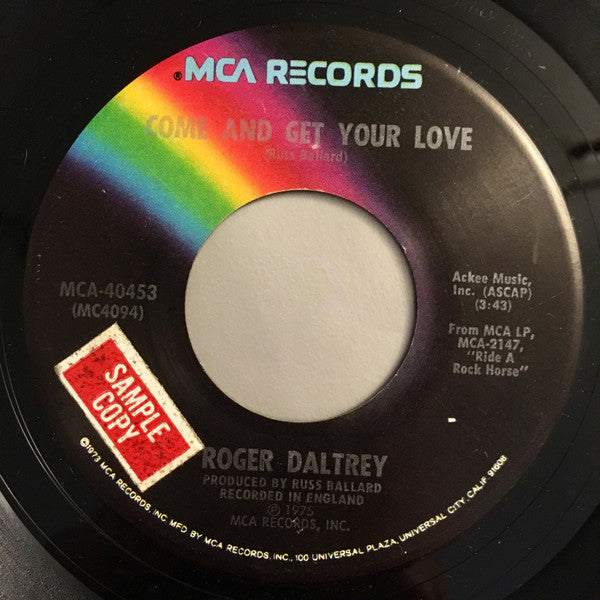 Come And Get Your Love/ Heart's Right