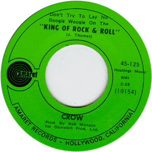 Don't Try To Lay No Boogie Woogie on the King of Rock & Roll/ Satisfied