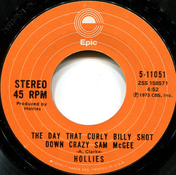 The Day That Curly Billy Shot Down Crazy Sam McGee/ Born A Man