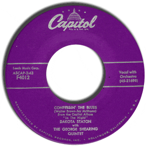 Confessin' The Blues/ (I'm Left With The) Blues In My Heart