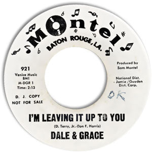 I'm Leaving It Up To You/ That's What I Like About You