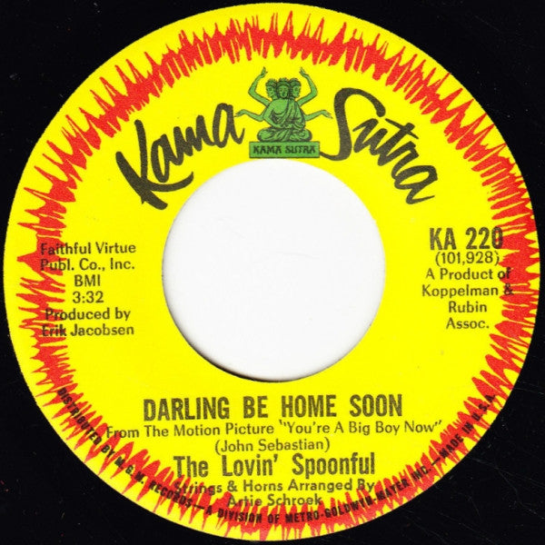 Darling Be Home Soon/ Darlin' Companion