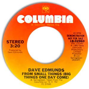 From Small Things (Big Things One Day Come)