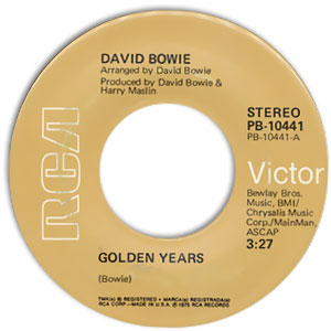 Golden Years/ Can You Hear Me