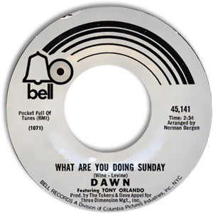 What Are You Doing Sunday/ The Sweet Soft Sounds of Love