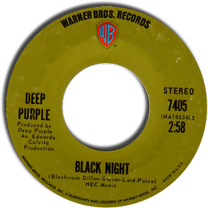 Black Night/ Into The Fire