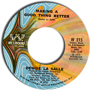 What It Takes To Get A Good Woman (That's What It's Gonna Take To Keep Her)/  Making A Good Thing Better